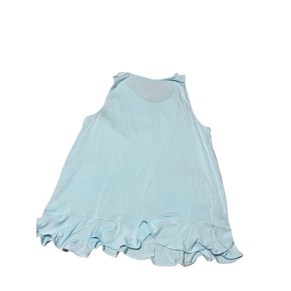 NWT Kate Spade Something Borrowed Pajama Top SMALL Blue MRS Bridal Ruffle Sleep - Picture 3 of 6